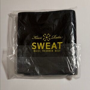 Kiwi. Black Waist Trimmer Belt. Size S Up to 30”